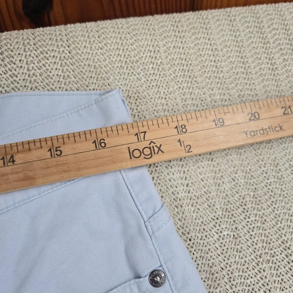 Peter Millar Jeans Mens 33x29 Blue Regular Fit Straight Stretch Denim Pants